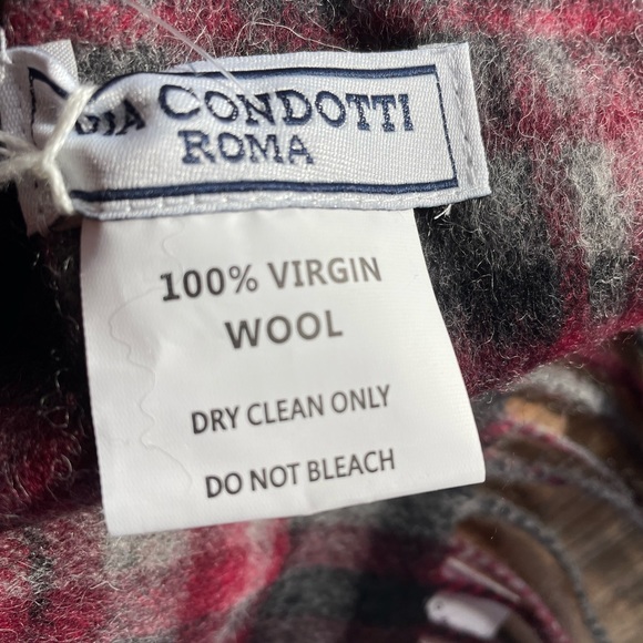 New Italian 100% Virgin Wool Scarf - Picture 5 of 5